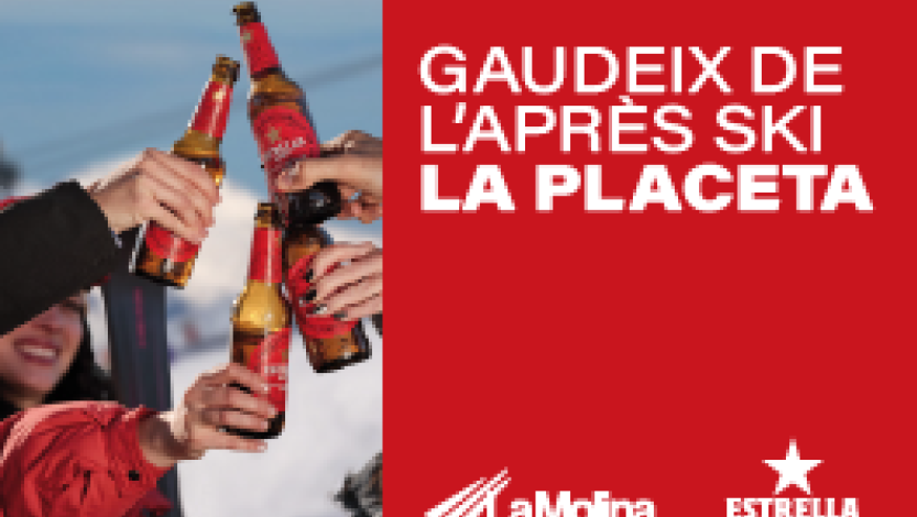 Llega el AprÃ¨s Ski La Placeta by Estrella Damm